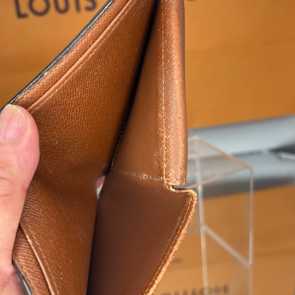 LOUIS VUITTON Louis Vuitton Wallet Leather monogram Wallet brown - Picture 8 of 16